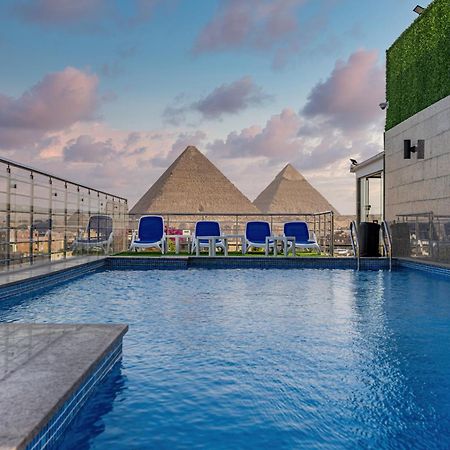 Pyramids Plateau Hotel Kafret el-Gabal Eksteriør bilde